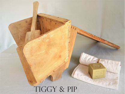 Antique Washboard and Paddle from Tiggy & Pip - Just €380! Shop now at Tiggy and Pip