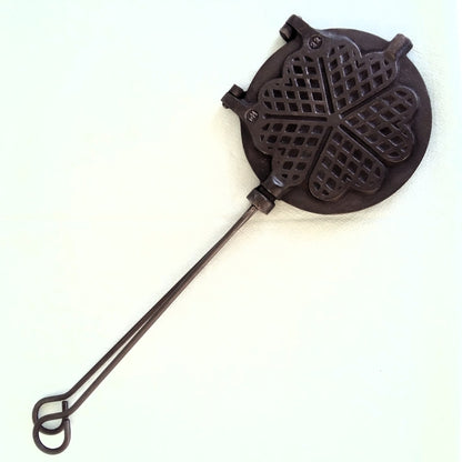Antique Cast Iron Waffle Maker from Tiggy & Pip - Just €159! Shop now at Tiggy and Pip