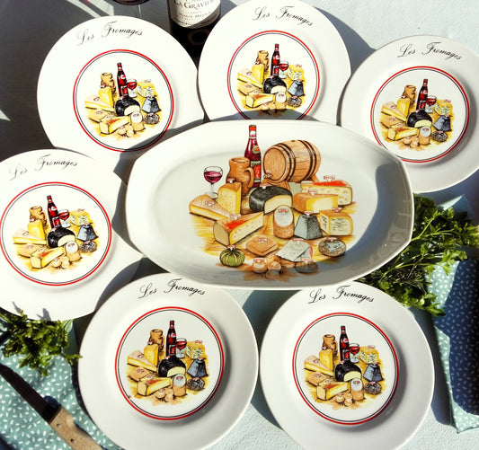 SIX, Les Fromages, Cheese Plates and Platter from Tiggy and Pip - Just €180! Shop now at Tiggy and Pip
