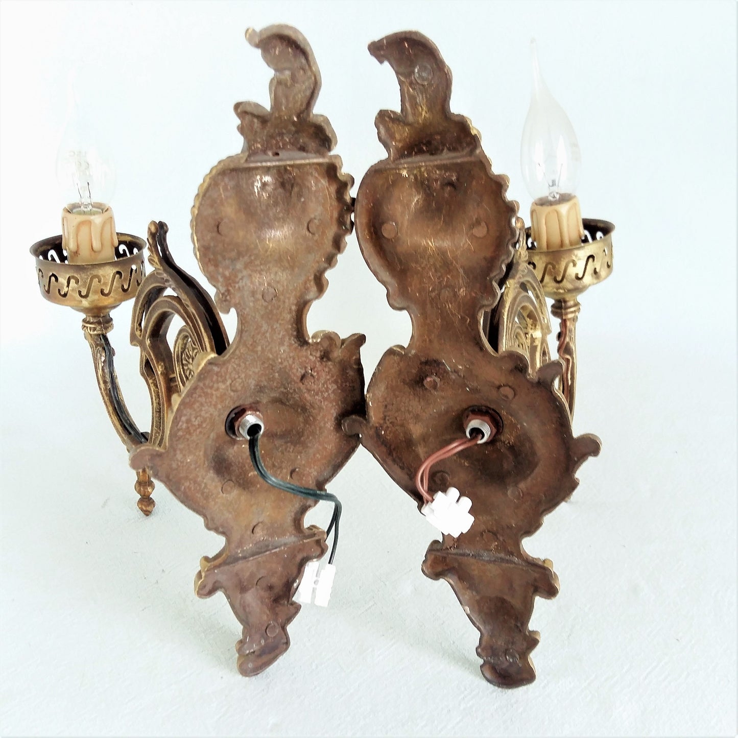 Pair of Ornate Sconces. from Tiggy & Pip - €175.00! Shop now at Tiggy and Pip