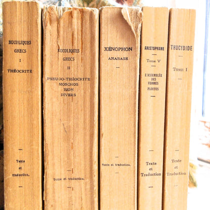 Beige Book Stack of Classic Greek Literature from Tiggy & Pip - Just €120! Shop now at Tiggy and Pip