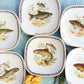 Set of Six Vintage French Fish Plates by "Longchamp" France. from Tiggy & Pip - €156.00! Shop now at Tiggy and Pip