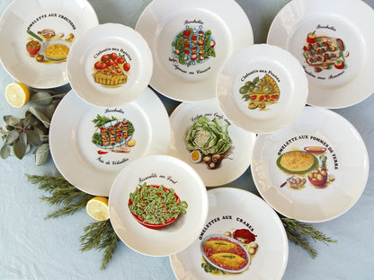 10 Mix and Match Mid-Century Plates. from Tiggy & Pip - Just €269! Shop now at Tiggy and Pip