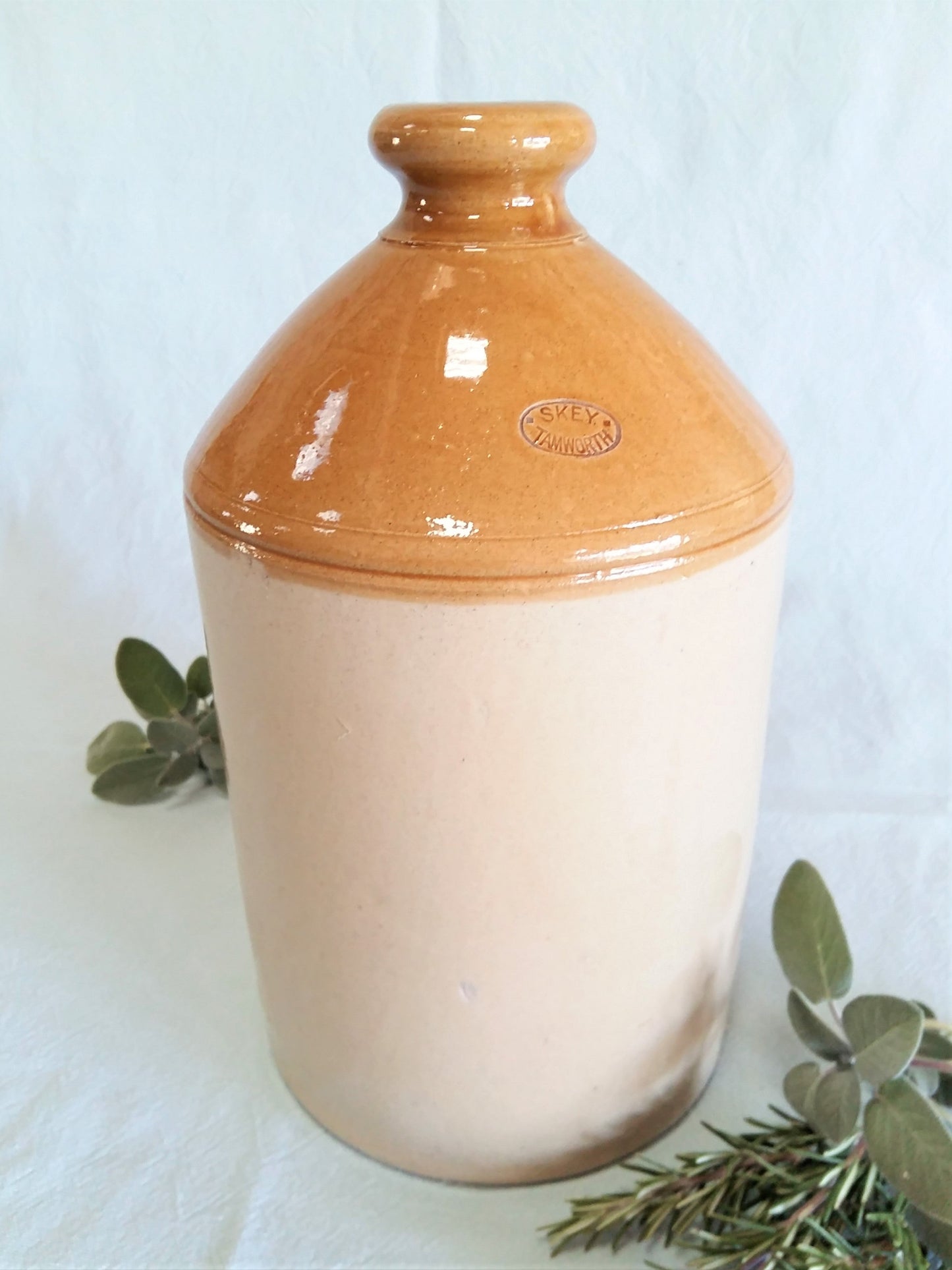 Genuine WWI SRD Stoneware Flagon from Tiggy & Pip - €199.00! Shop now at Tiggy and Pip