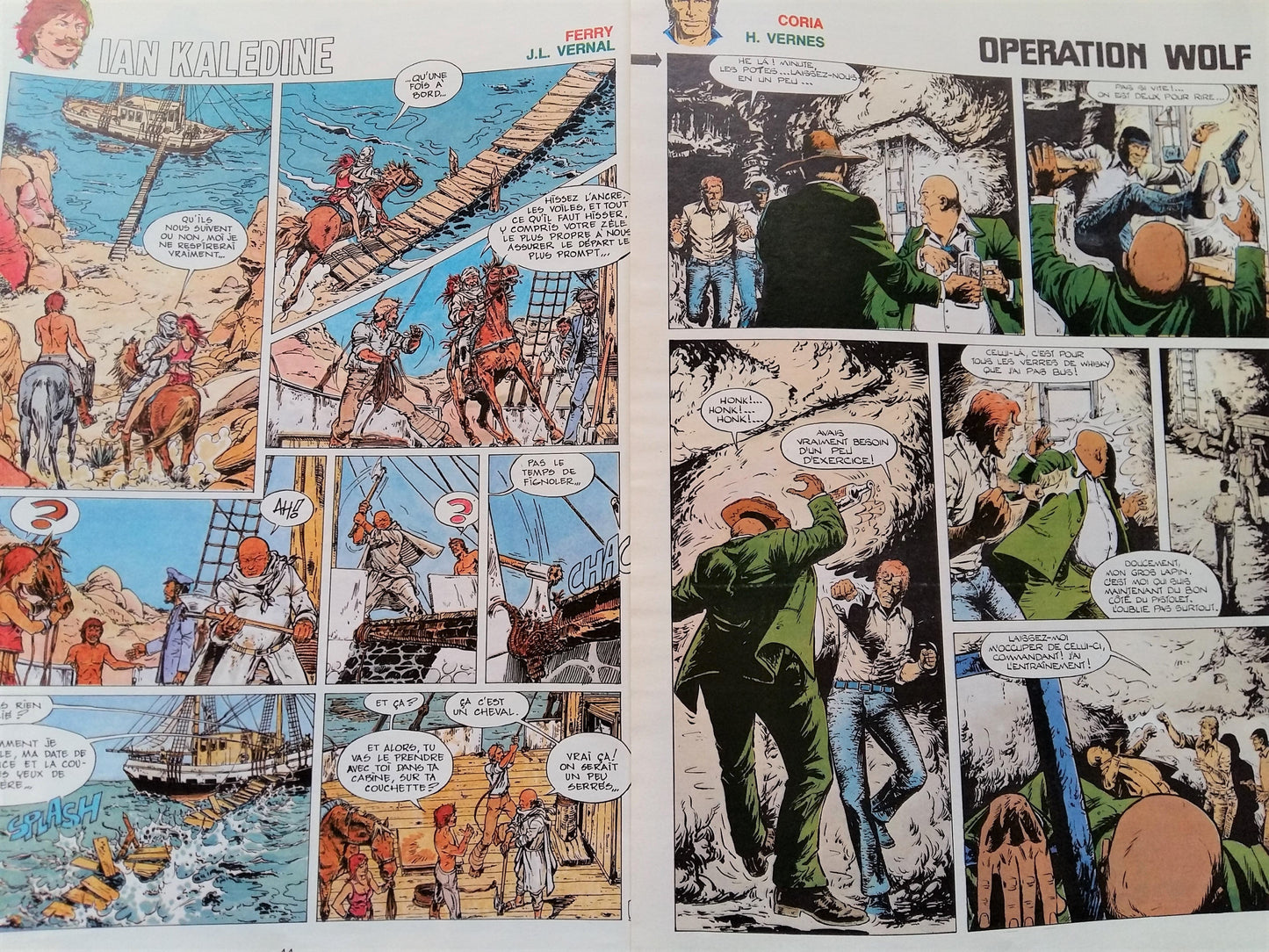 Comic Strip Ephemera Pack. 100+ French, Bande Dessinée Pages from Old Tintin Magazines. from Tiggy & Pip - €35.00! Shop now at Tiggy and Pip