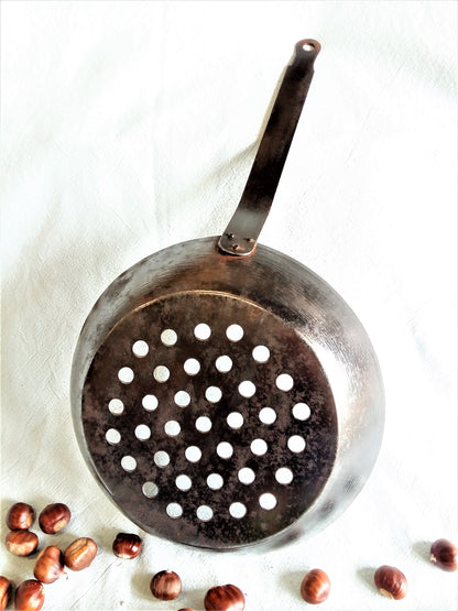 Chestnut Roasting Pan. Deep-Sided Chestnut Roaster. from Tiggy & Pip - Just €99! Shop now at Tiggy and Pip