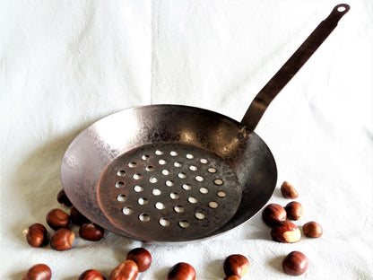 Chestnut Roasting Pan. Deep-Sided Chestnut Roaster. from Tiggy & Pip - Just €99! Shop now at Tiggy and Pip