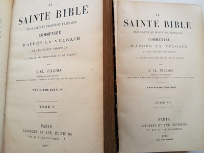 Antique Bible 1901-1903 Old Testament from Tiggy & Pip - Just €276! Shop now at Tiggy and Pip