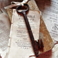 Huge Iron Key. 6¾"/17cms Antique Iron Skeleton Key. Paperweight. from Tiggy & Pip - €32.00! Shop now at Tiggy and Pip