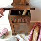 Wooden Upright Demi Baguette Storage Box from Tiggy & Pip - €159.00! Shop now at Tiggy and Pip