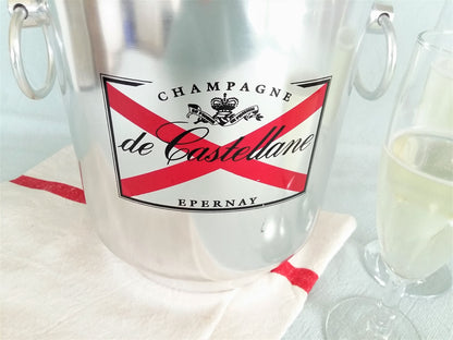 Vintage "Champagne de Castellane" Ice Bucket. from Tiggy & Pip - Just €65! Shop now at Tiggy and Pip