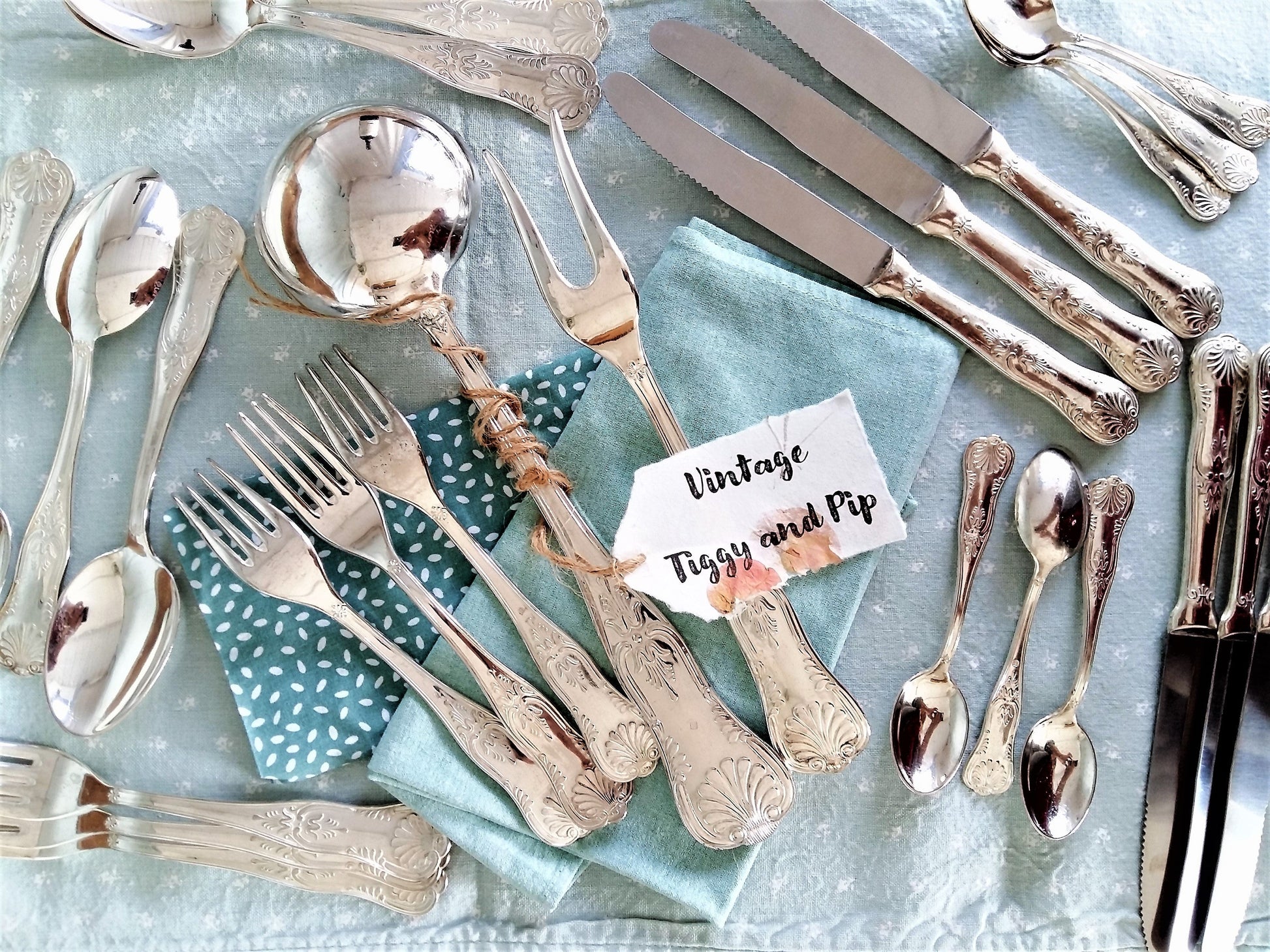 26 Piece Silver Plated Cutlery Set. from Tiggy & Pip - Just €198! Shop now at Tiggy and Pip