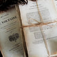 150+ Antique French Book Pages, Dating from 1813, 1825 & 1866. from Tiggy & Pip - €48.00! Shop now at Tiggy and Pip