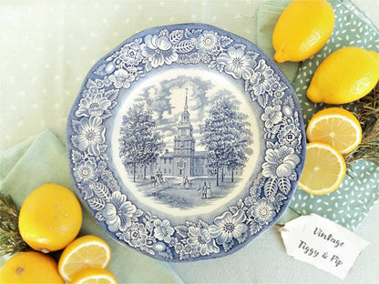 EIGHT Mismatched Blue and White Plates from Tiggy & Pip - Just €199! Shop now at Tiggy and Pip