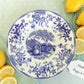 EIGHT Mismatched Blue and White Plates from Tiggy & Pip - €199.00! Shop now at Tiggy and Pip