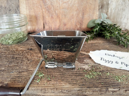 Herb Grinder. "Mouli" Mint/Parsley Herb Chopper. from Tiggy & Pip - Just €44! Shop now at Tiggy and Pip