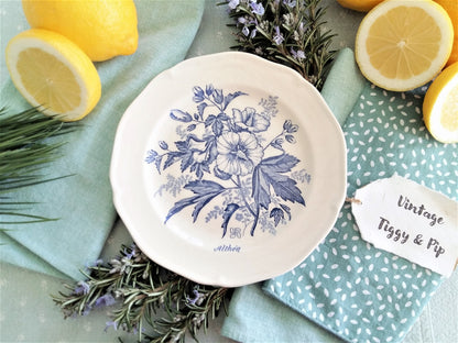 Eight Mismatched Blue and White Plates from Tiggy & Pip - Just €199! Shop now at Tiggy and Pip