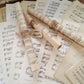 100 Music Sheets & 3 Antique Iron Keys from Tiggy & Pip - €79.00! Shop now at Tiggy and Pip