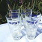 Four French PASTIS 51 Tumblers. from Tiggy and Pip - €80.00! Shop now at Tiggy and Pip